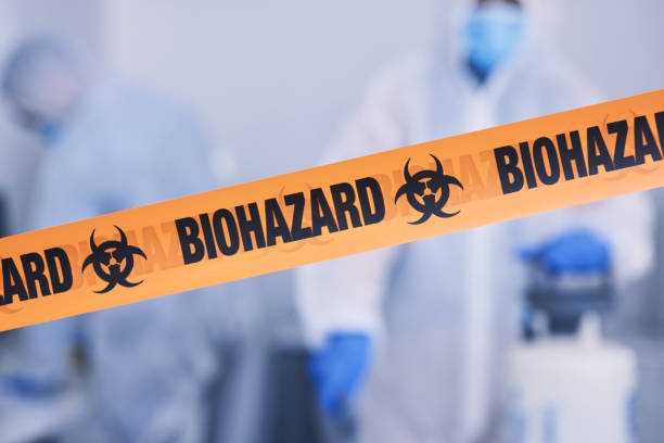 Professional Crime Scene Cleanup technician working in Lincoln Park, NY